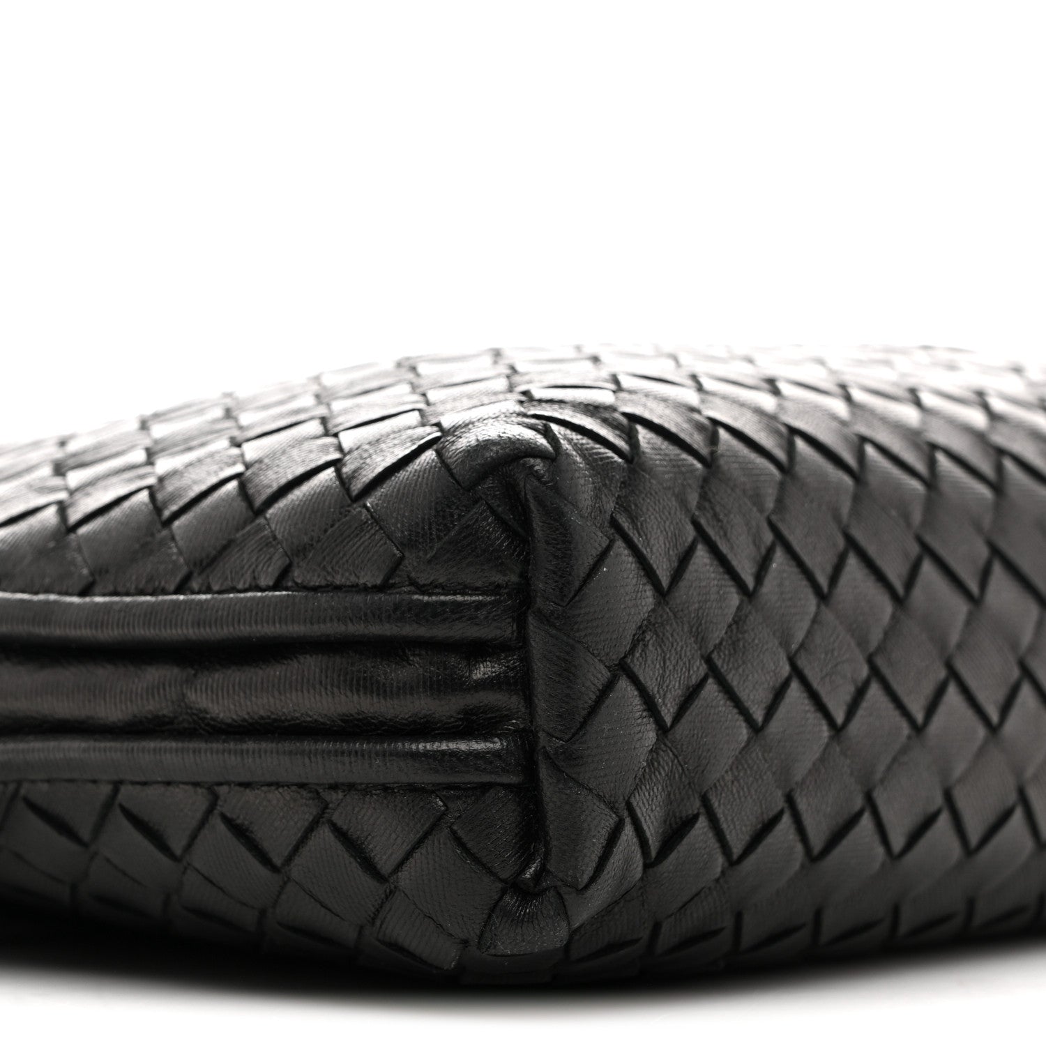 Bottega Veneta Nappa Intrecciato Nodini Bag Black 9 of 12