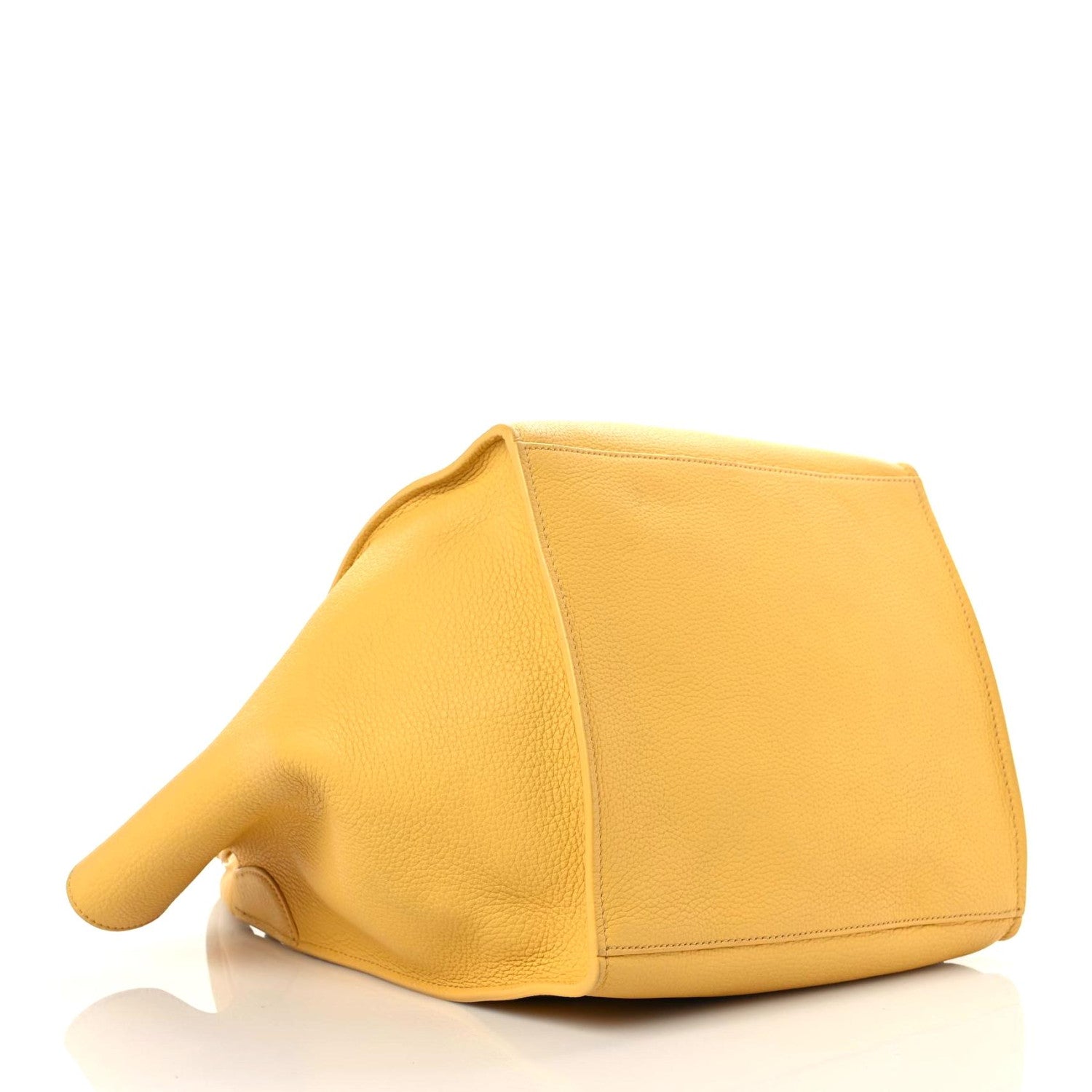 Celine Supple Grained Calfskin Small Big Bag Sunflower 4 of 18