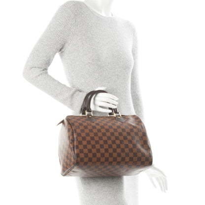Louis Vuitton Damier Ebene Speedy 30 2 of 7