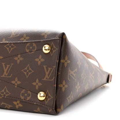 Louis Vuitton Monogram V Tote MM Black 10 of 12