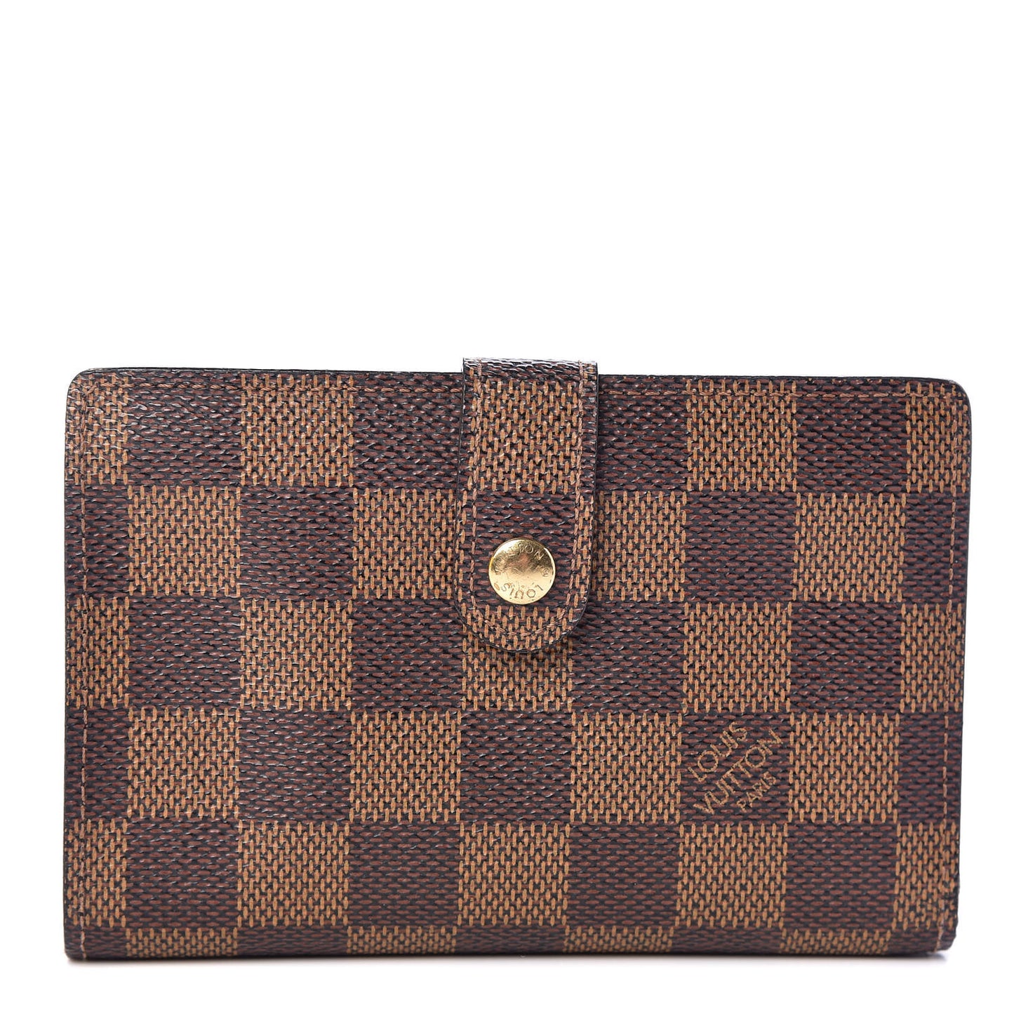 Damier Ebene French Purse Wallet
