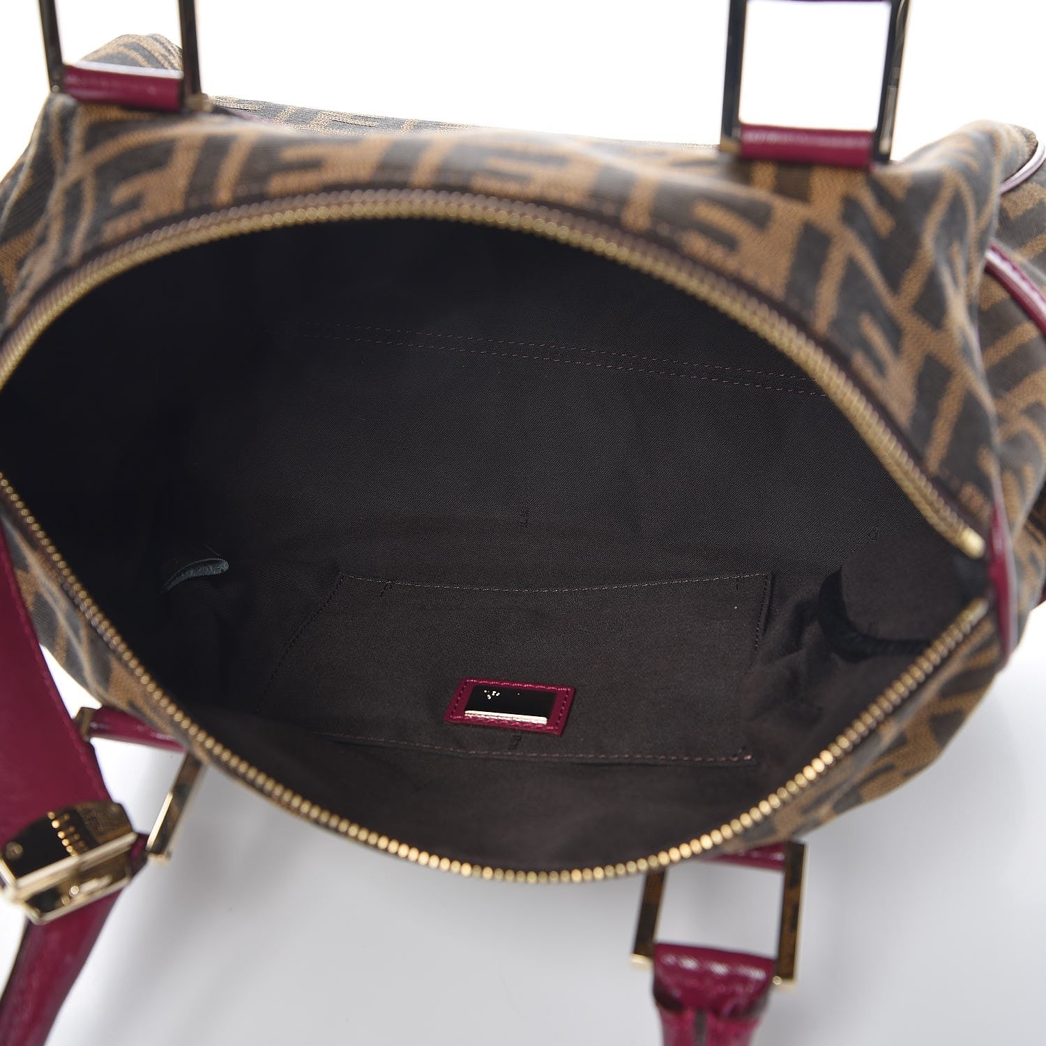 Fendi Zucca Medium Chef Boston Fuchsia 5 of 8