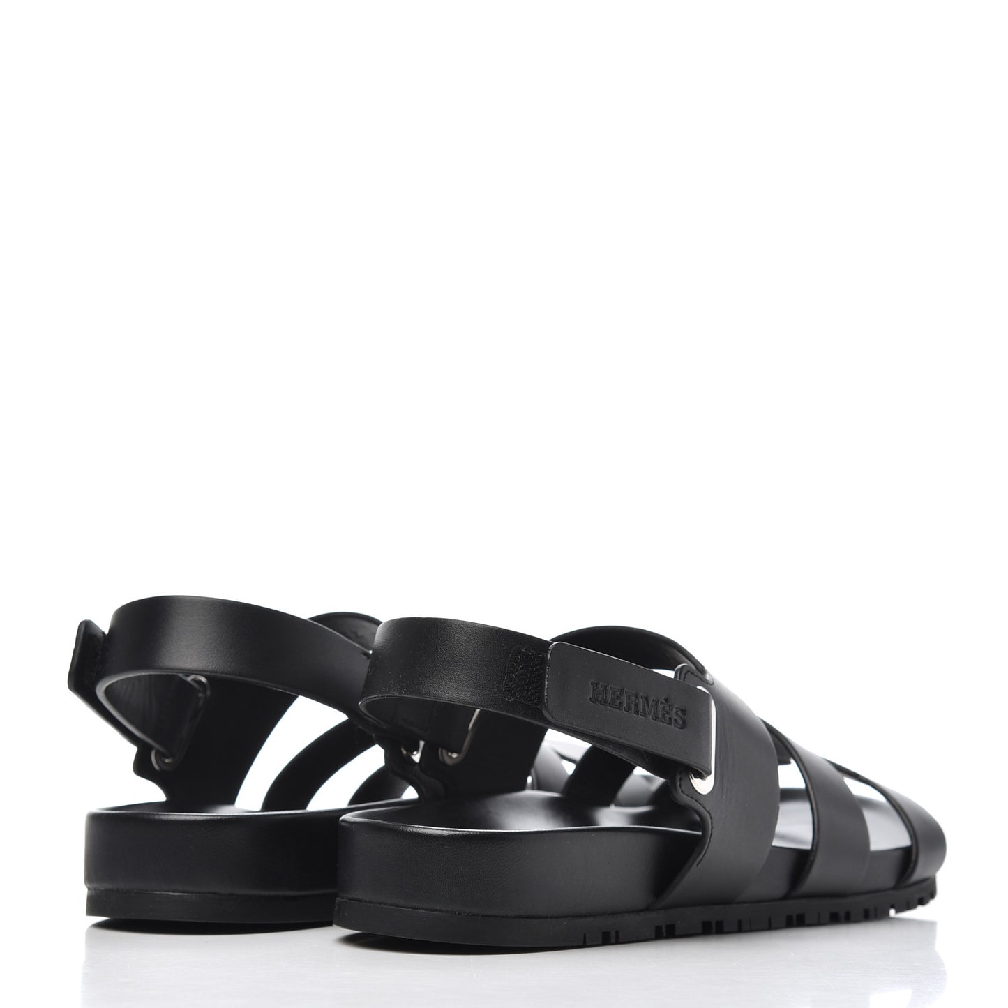 Calfskin Womens Takara Sandals 38 Black