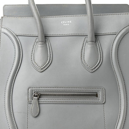 Celine Smooth Calfskin Mini Luggage Sky Blue 7 of 18