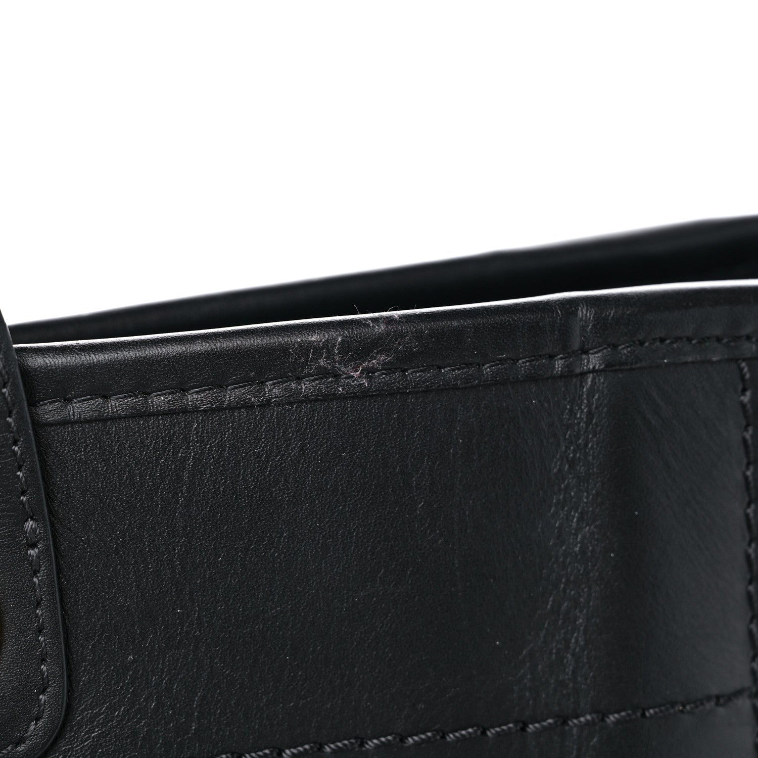 Chanel Calfskin Medium Deauville Tote Black 12 of 14