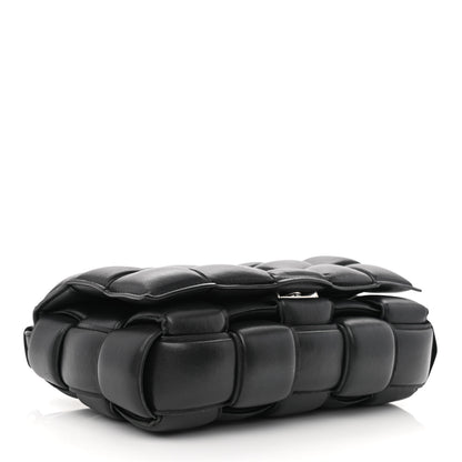 Bottega Veneta Nappa Maxi Intreccio Padded Cassette Crossbody Bag Black 4 of 13