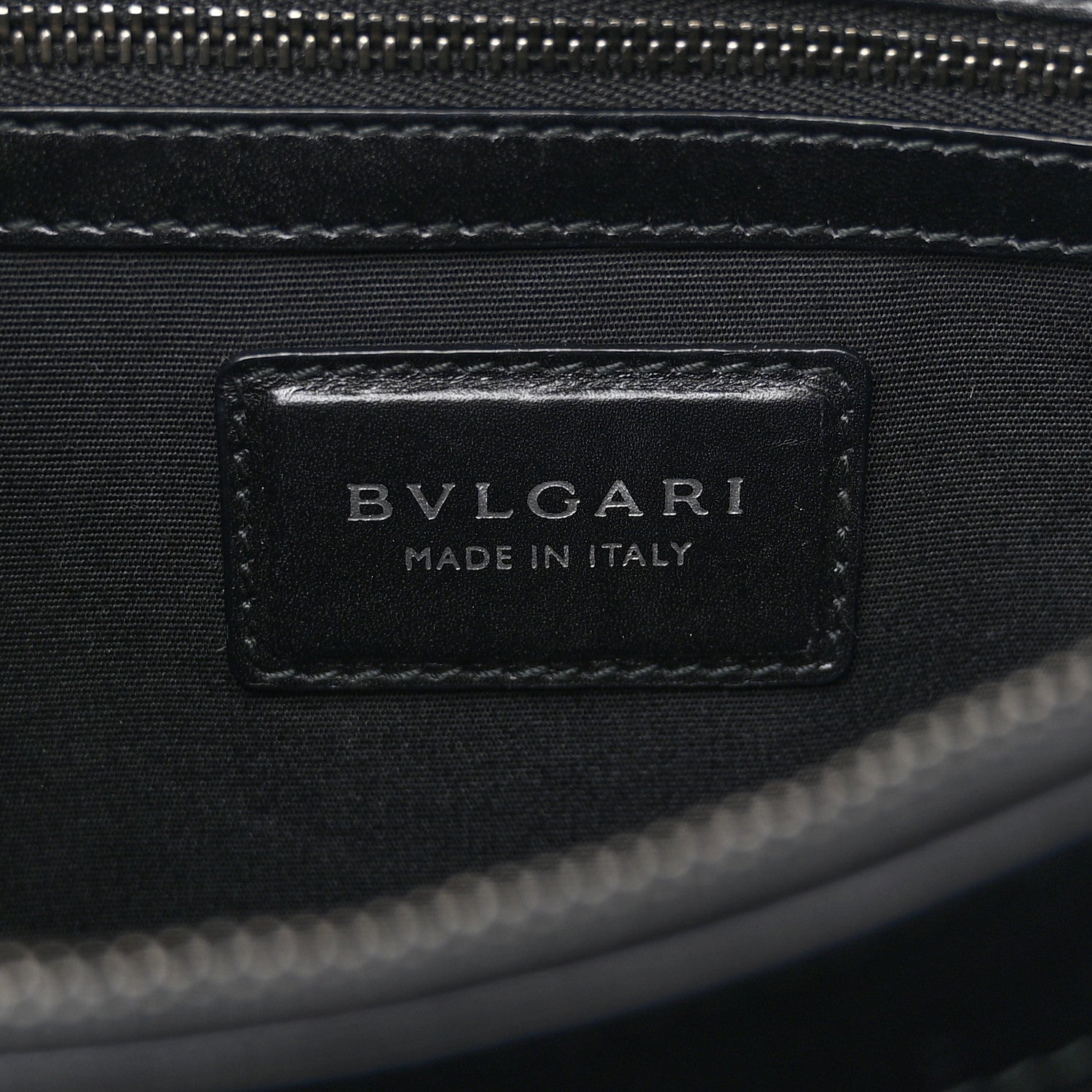 Bulgari Calfskin Plisse Serpenti Forever Crossbody Bag Black 6 of 14