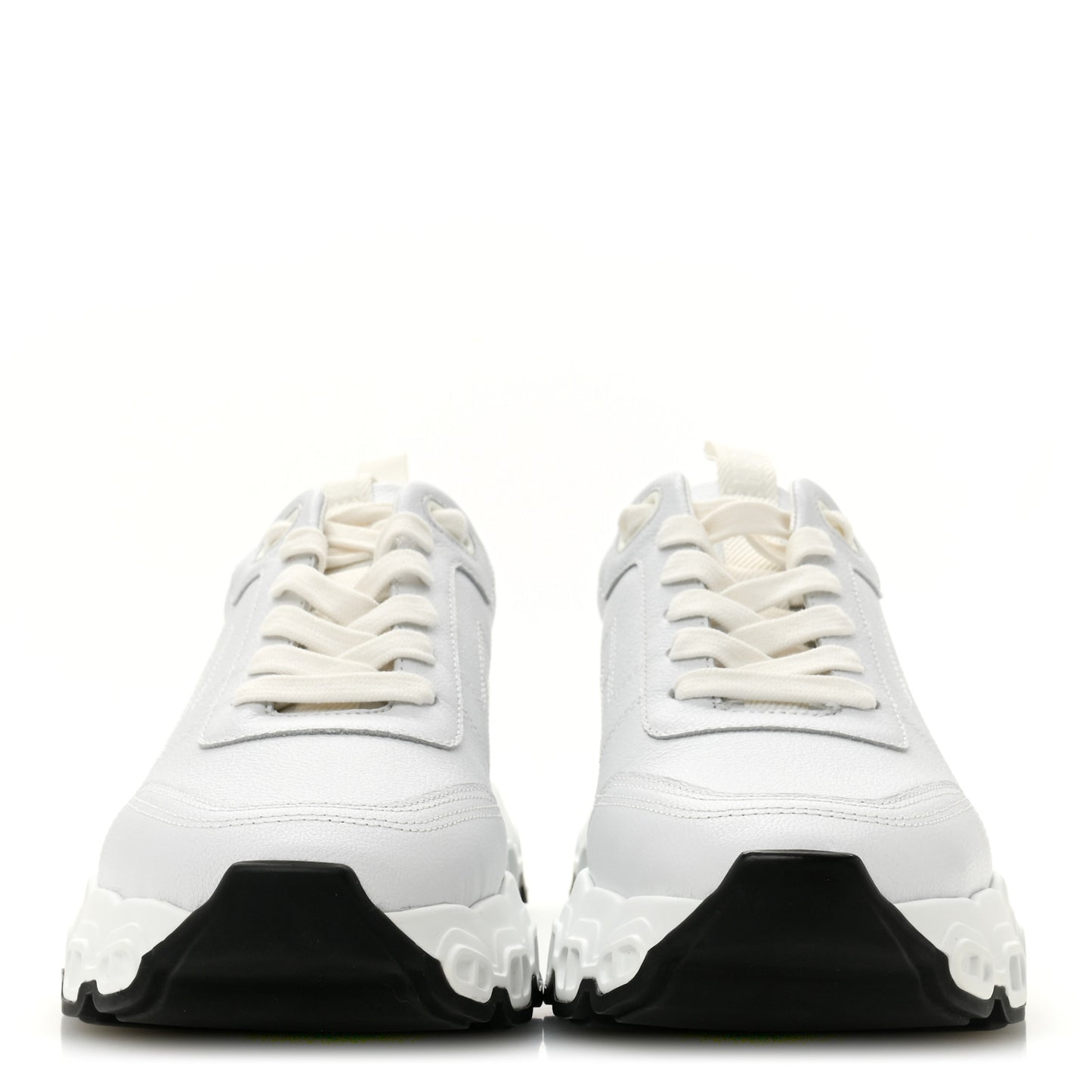 Goatskin Impulse Sneakers 37 White