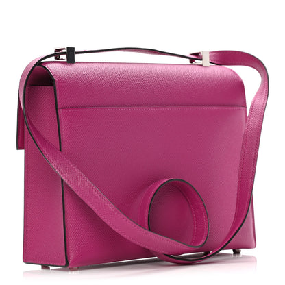 Hermes Epsom Verrou 21 Rose Pourpre 3 of 12