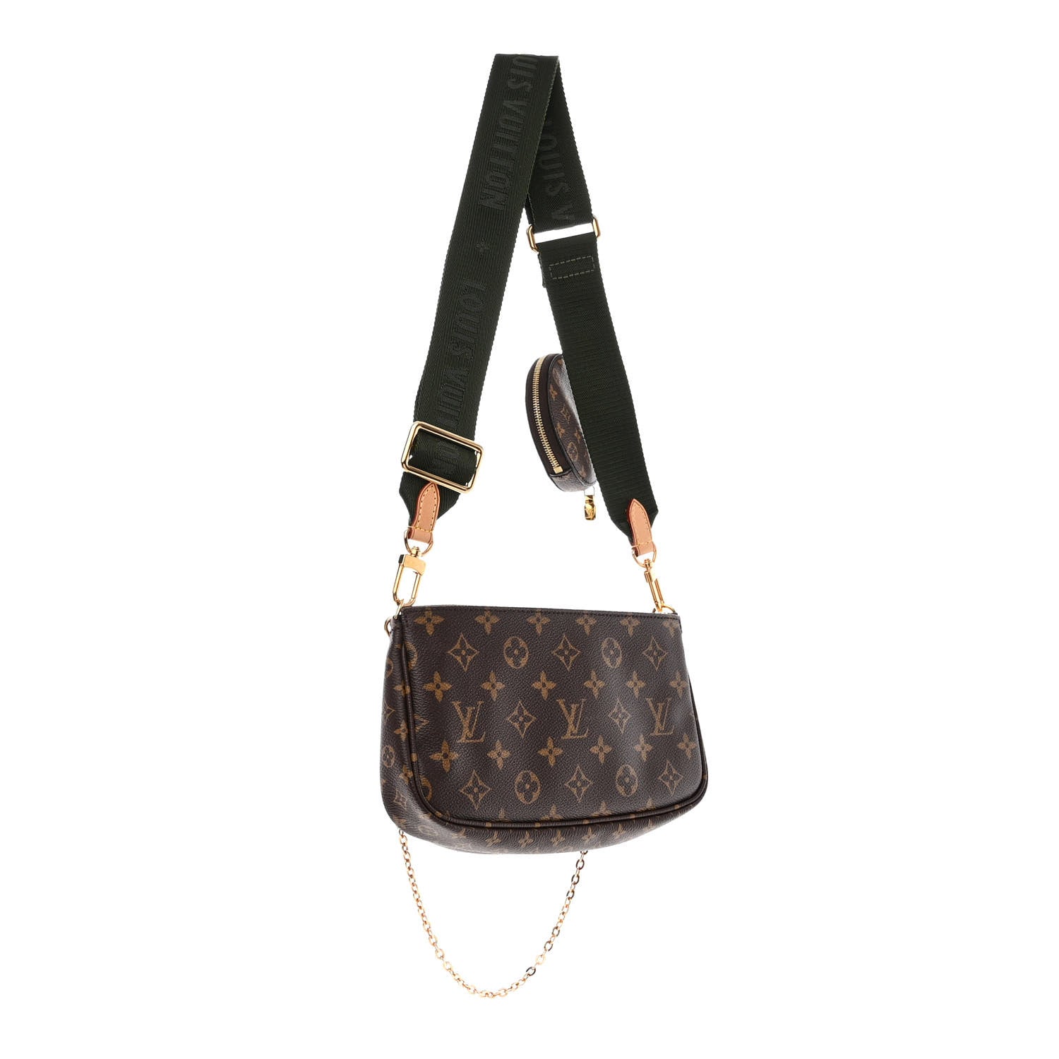 Louis Vuitton Monogram Multi Pochette Accessories Kaki 3 of 13