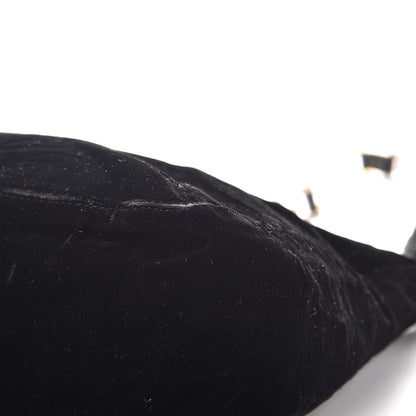 Fendi Velvet Shoulder Bag Black 9 of 10