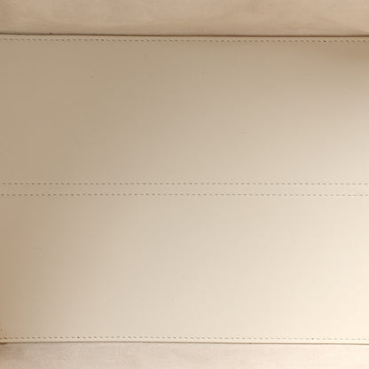 Christian Dior Calfskin Macrocannage Medium Toujours White White 6 of 14