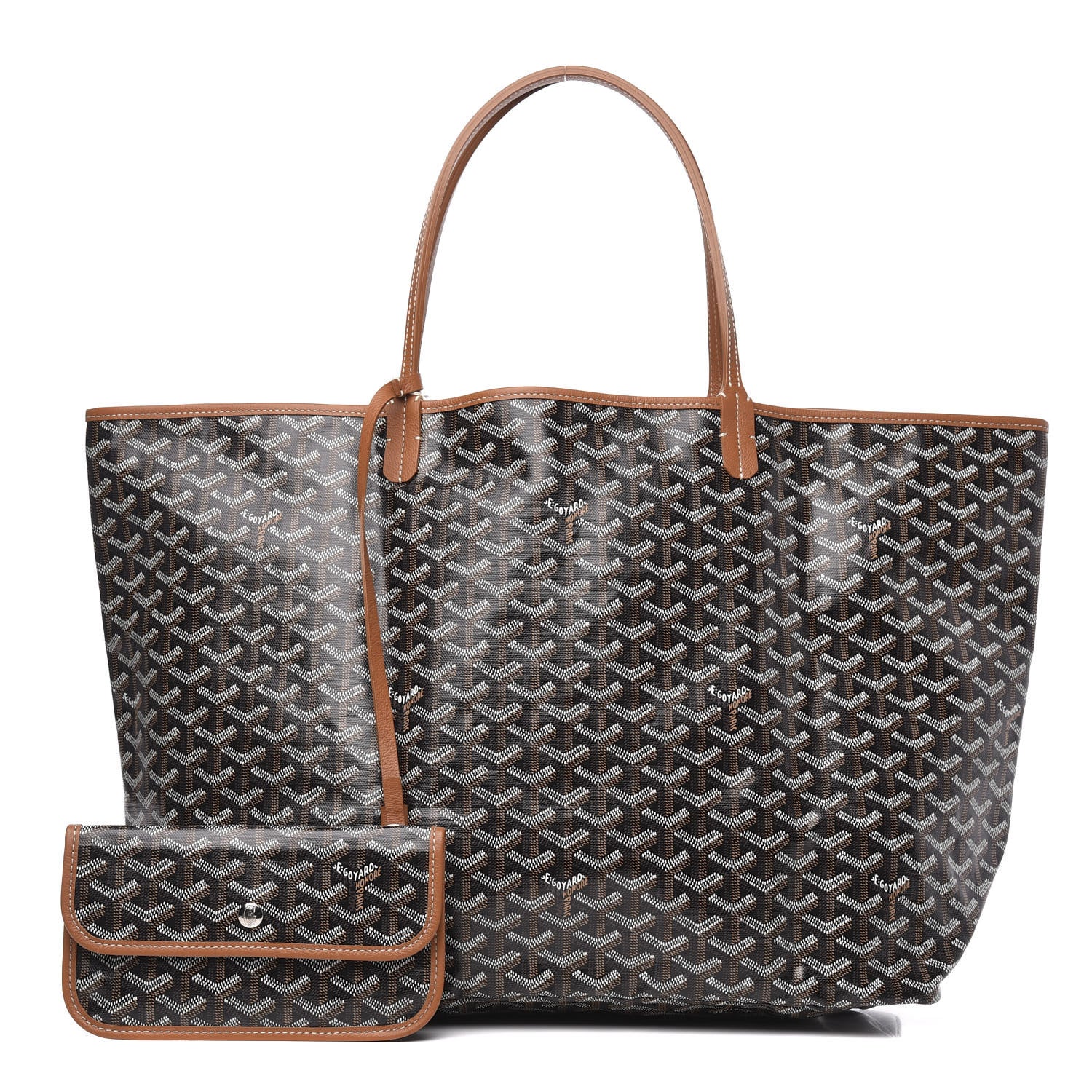 Goyard Goyardine Saint Louis GM Black Gold 1 of 10