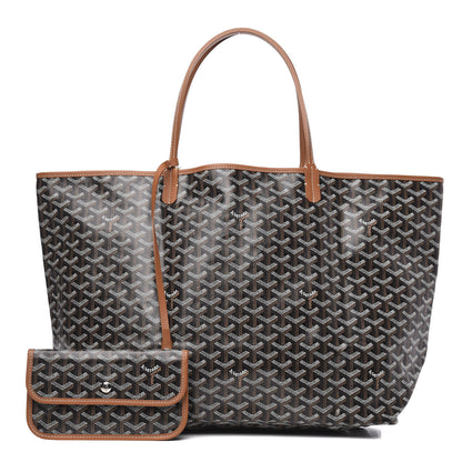 Goyard Goyardine Saint Louis GM Black Gold 1 of 10