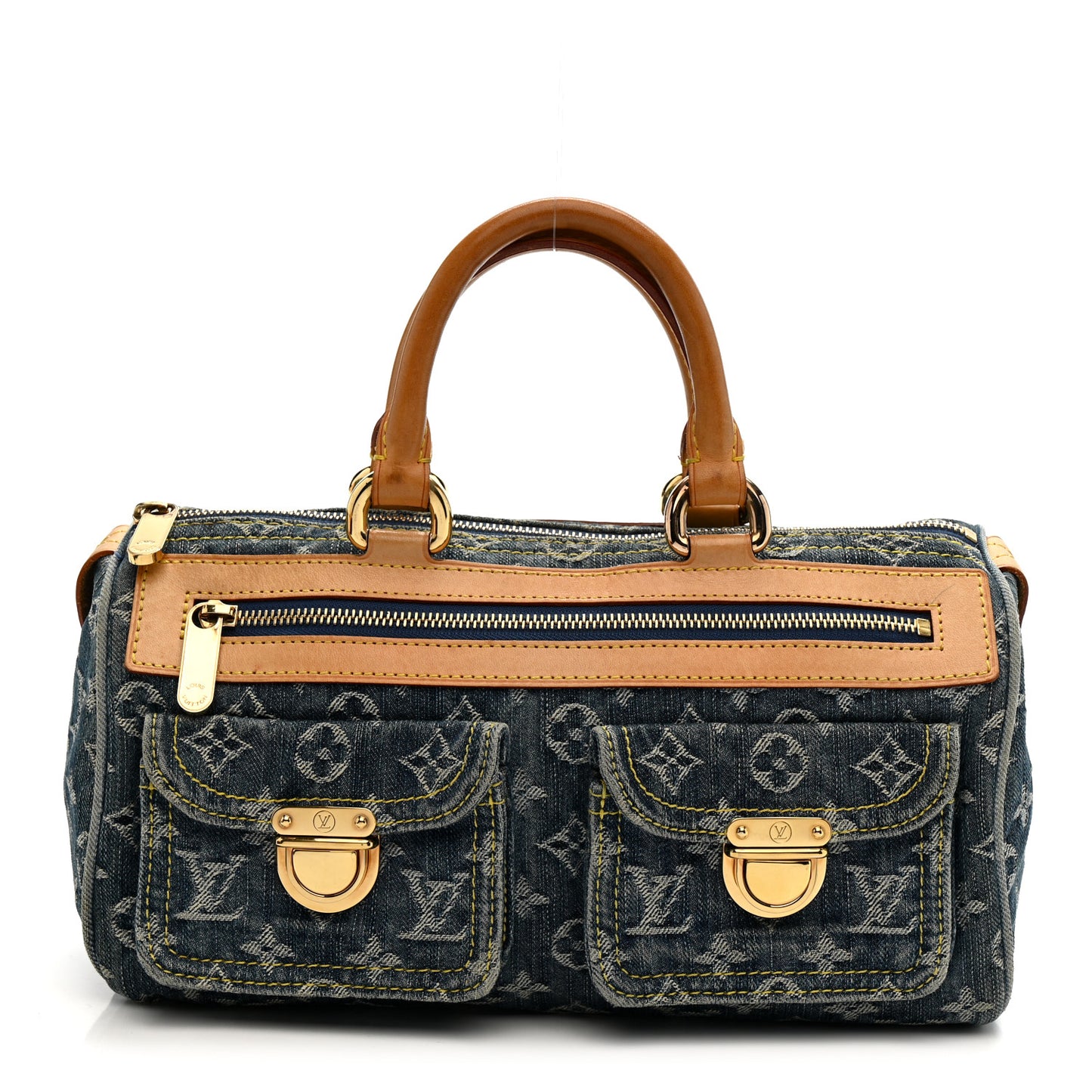 Monogram Denim Neo Speedy Blue
