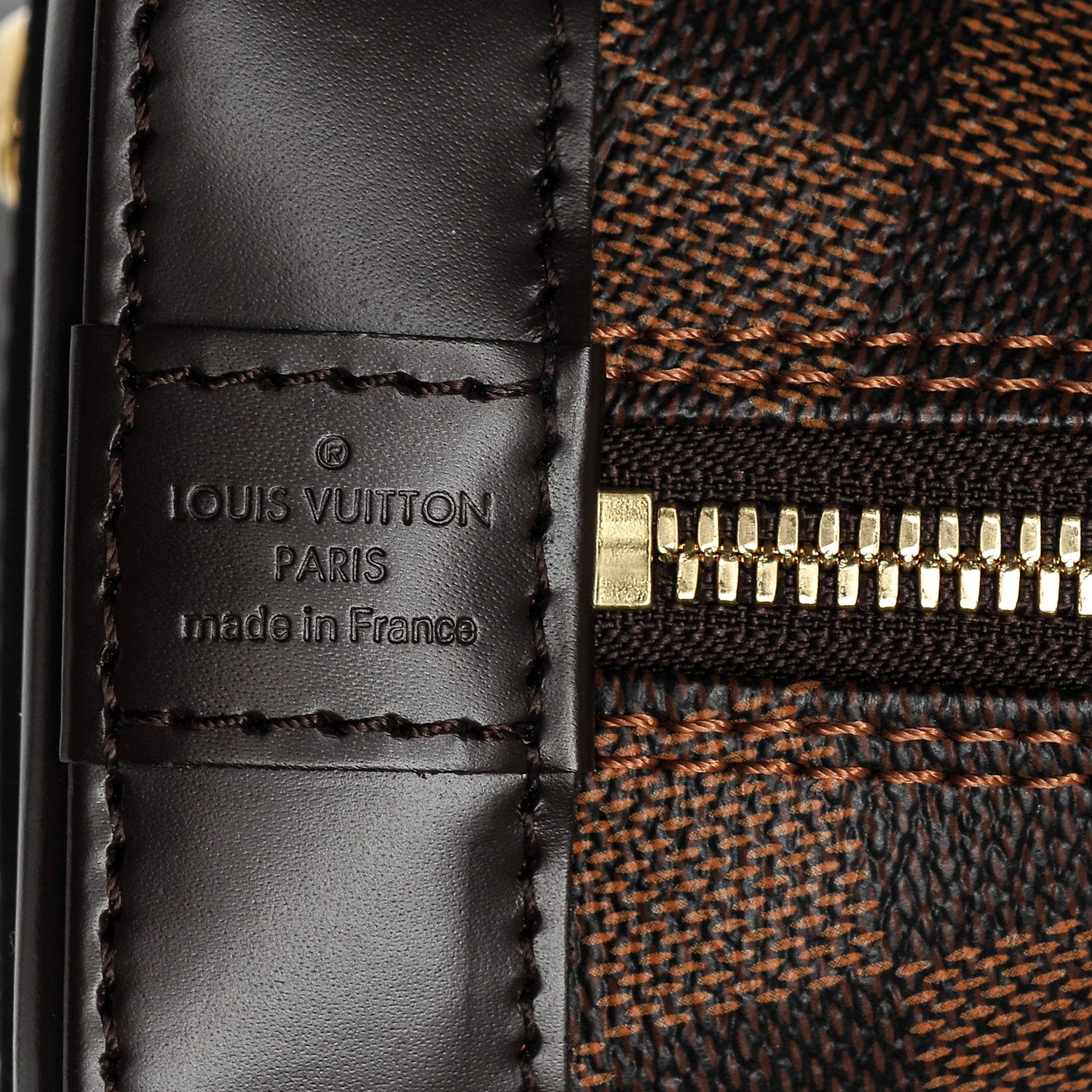 Louis Vuitton Damier Ebene Alma BB 6 of 7