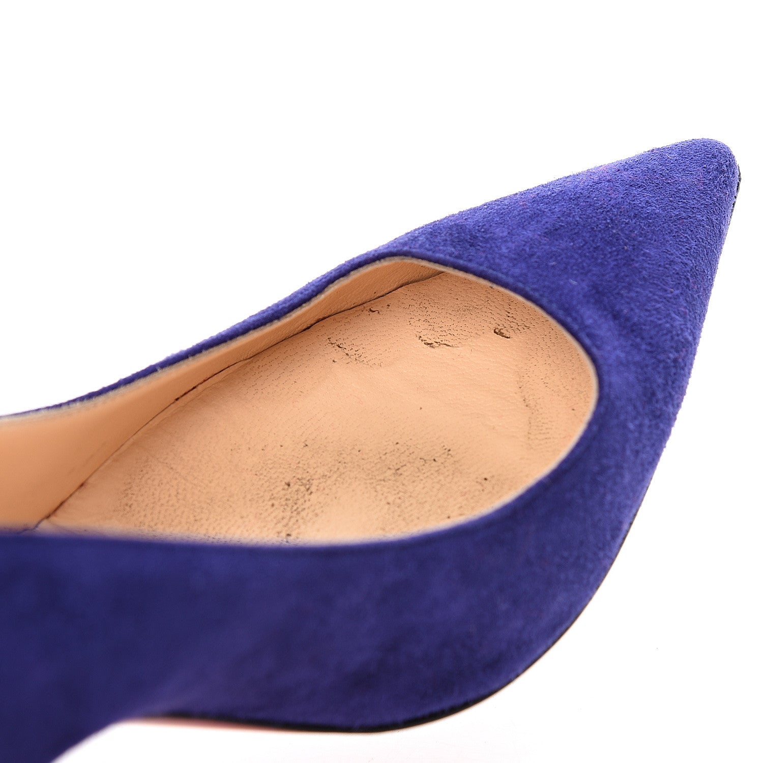 Christian Louboutin Veau Velours Decoltish 85 Pumps 37 Encre 8 of 10