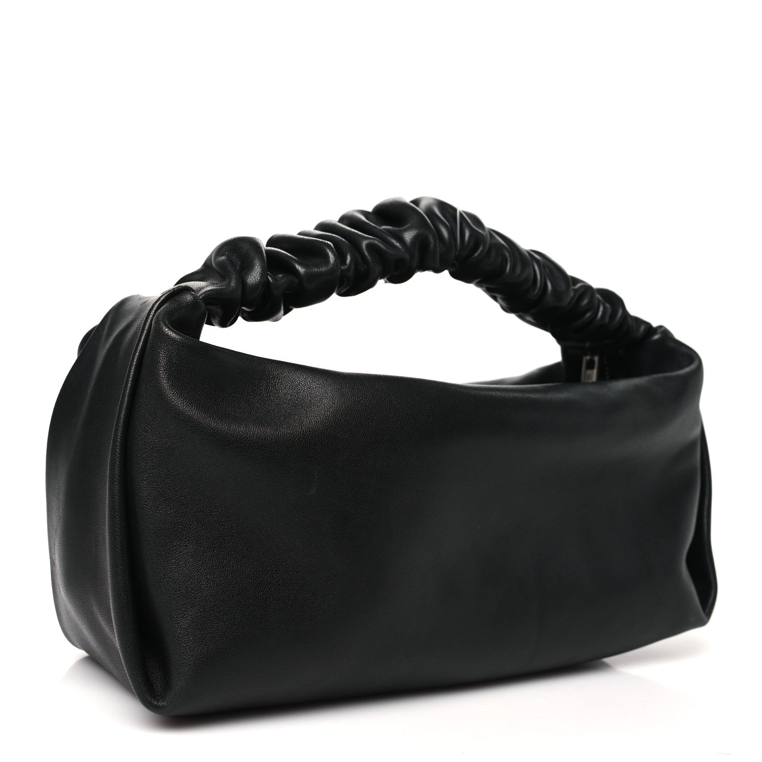 Alexander Wang Lambskin Mini Scrunchie Bag Black 3 of 9