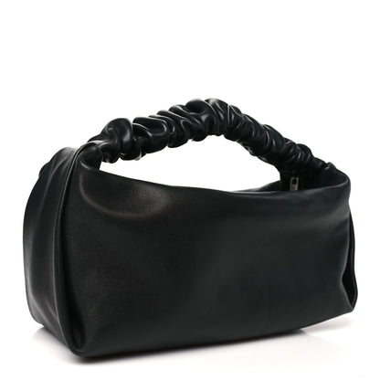 Alexander Wang Lambskin Mini Scrunchie Bag Black 3 of 9