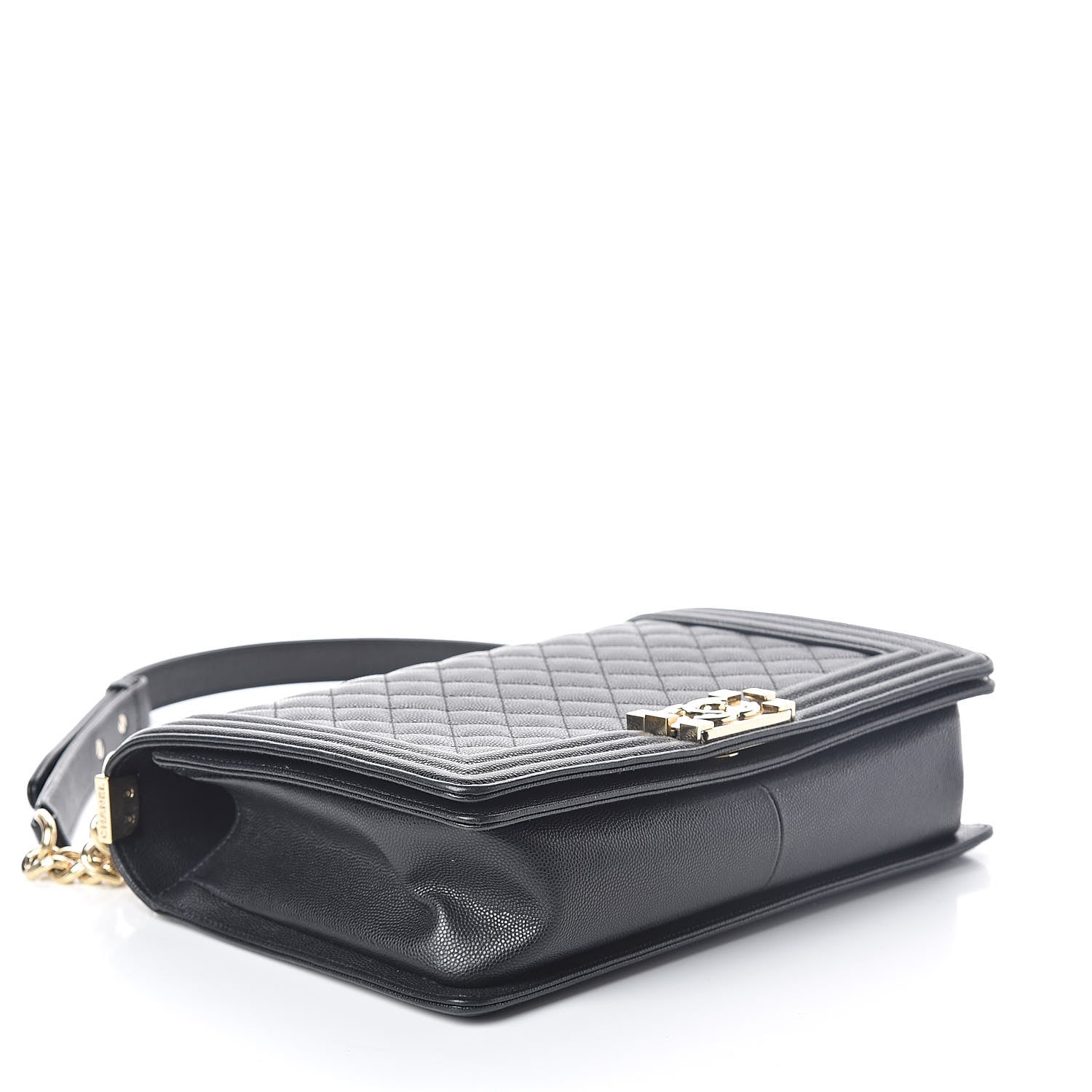 Chanel Caviar Quilted New Medium Boy Flap Black 4 of 12