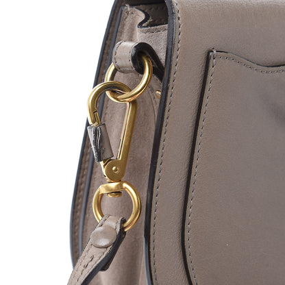 Chloe Calfskin Suede Medium Nile Bracelet Bag Motty Grey 7 of 15
