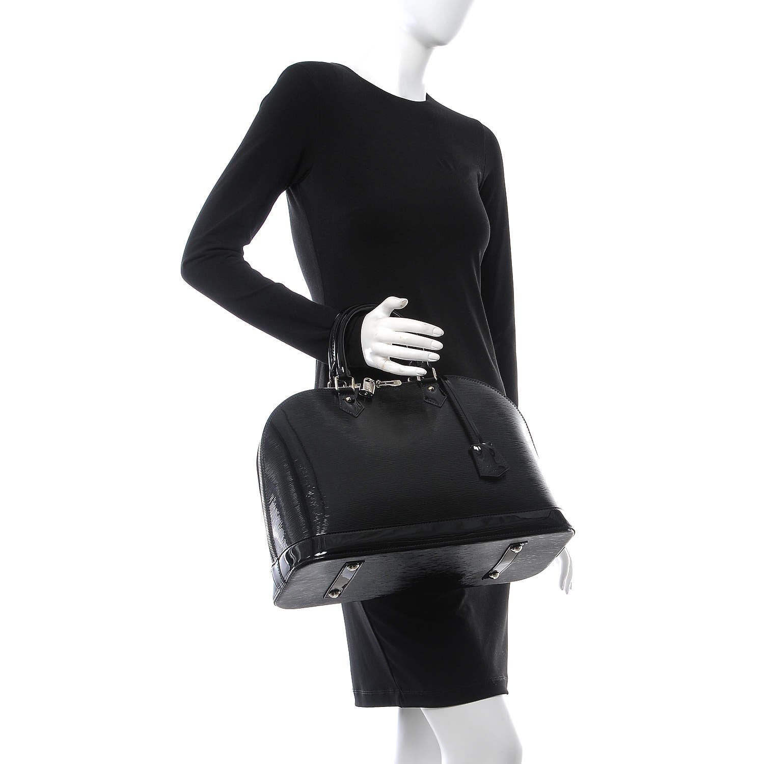 Louis Vuitton Electric Epi Alma GM Black 2 of 7