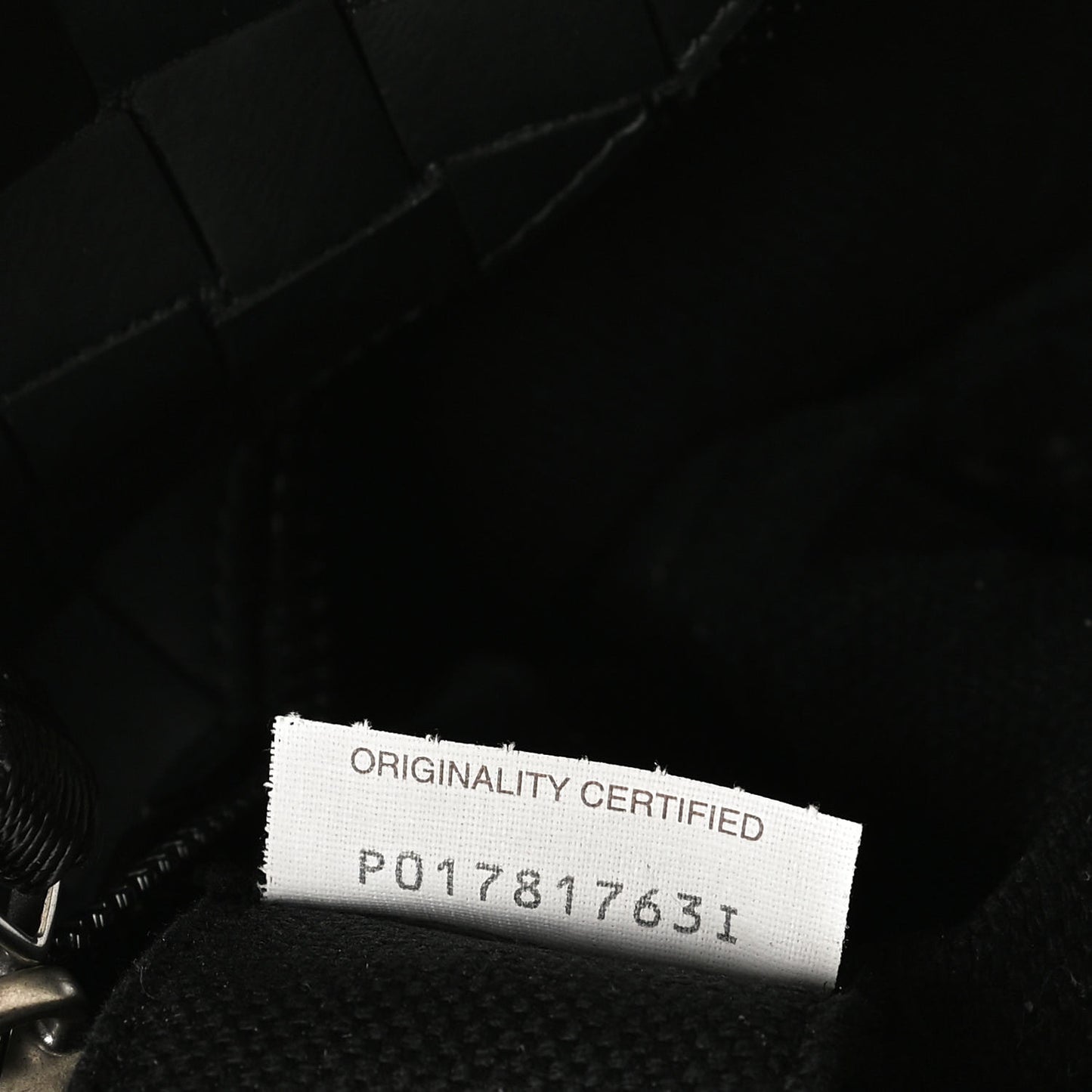 Intreccio Rubber Backpack Black