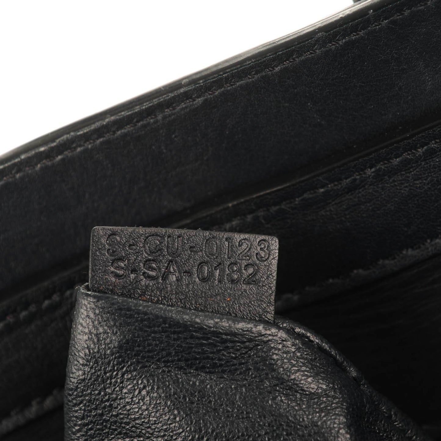 Smooth Calfskin Micro Luggage Navy Blue