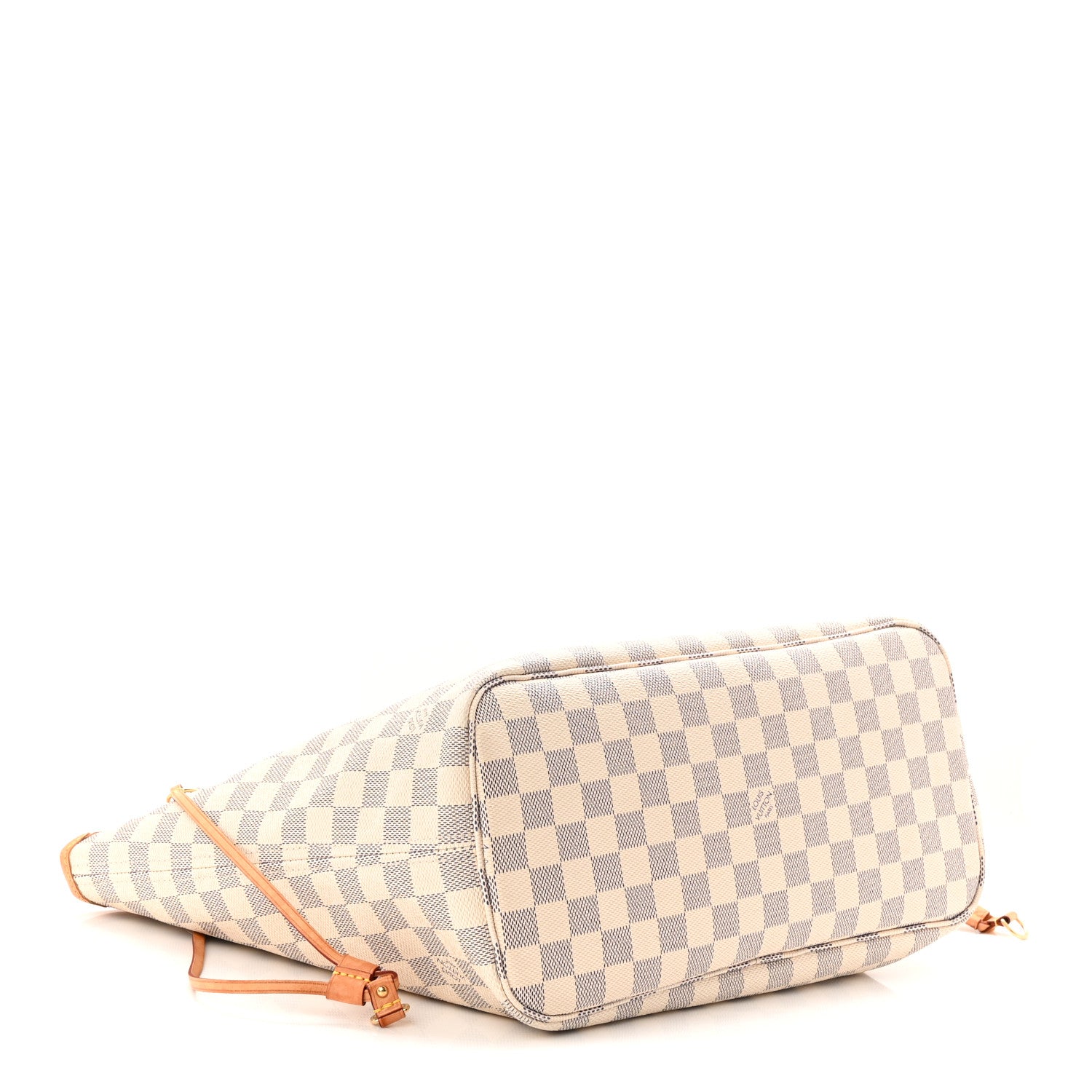 Louis Vuitton Damier Azur Neo Neverful lMM Rose Ballerine 4 of 11
