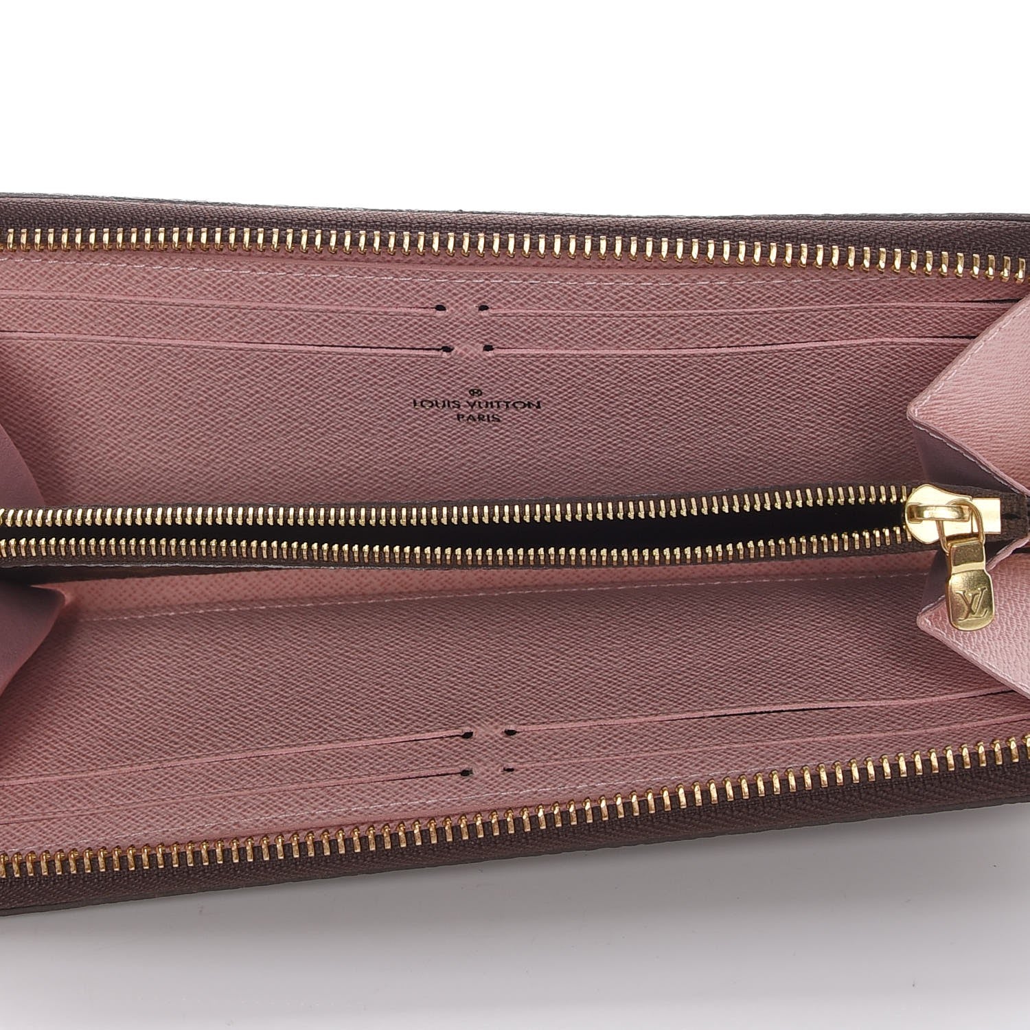 Louis Vuitton Monogram Clemence Wallet Rose Ballerine 5 of 9