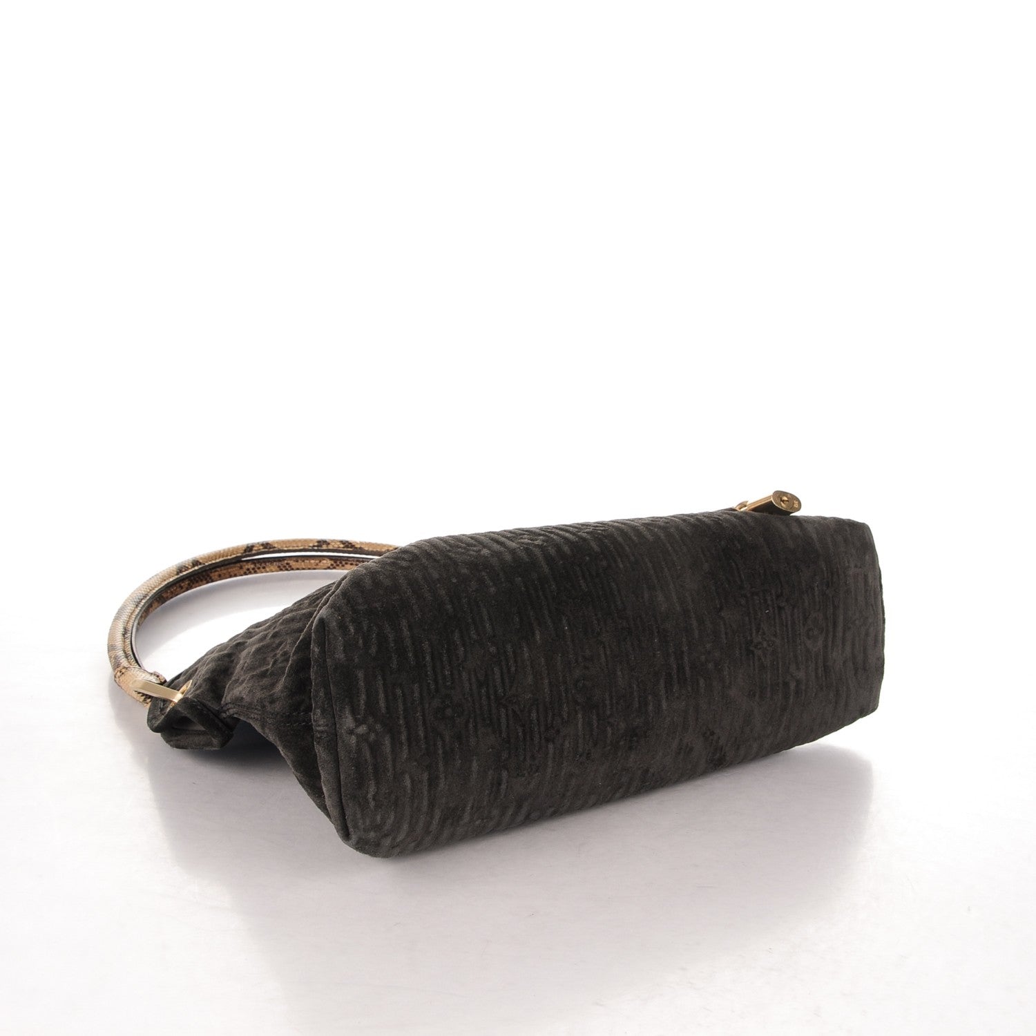 Louis Vuitton Monogram Suede Embossed Wish Kohl 4 of 7