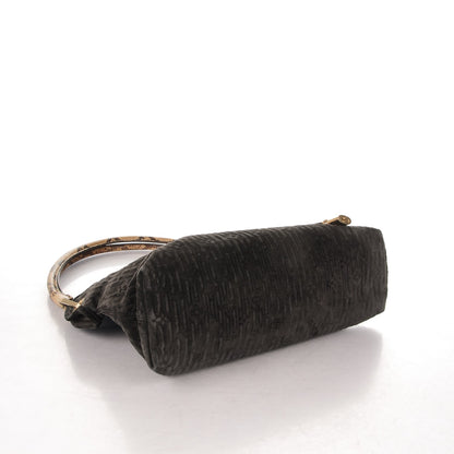 Louis Vuitton Monogram Suede Embossed Wish Kohl 4 of 7