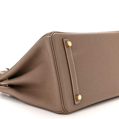 Hermes Togo Birkin 30 Etoupe 9 of 13