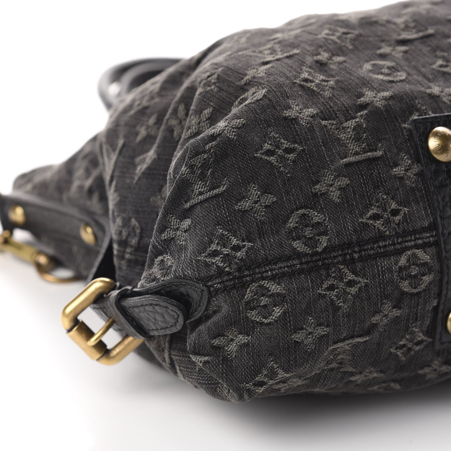 Louis Vuitton Denim Neo Cabby GM Black 6 of 11