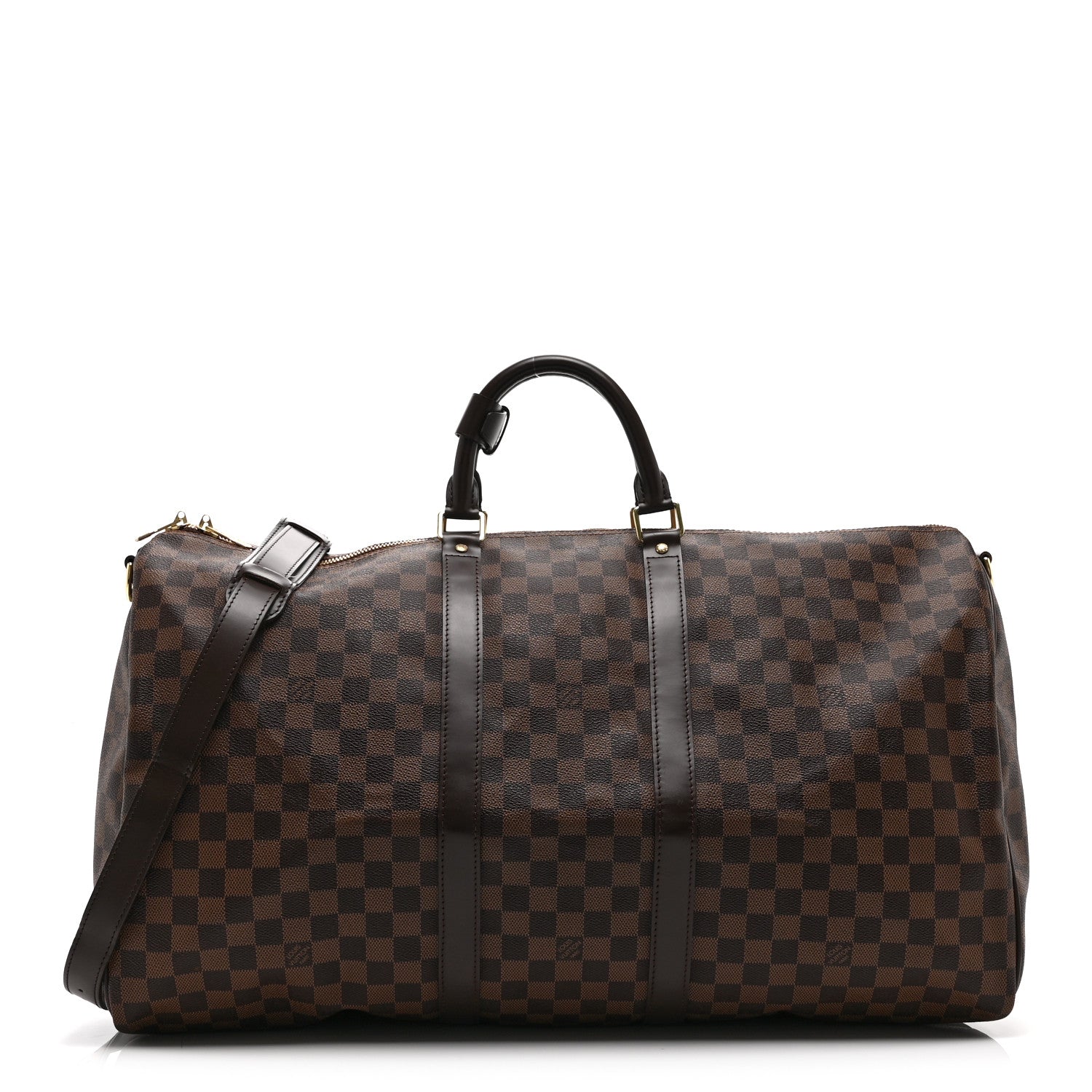Louis Vuitton Damier Ebene Keepall Bandouliere 55 1 of 9