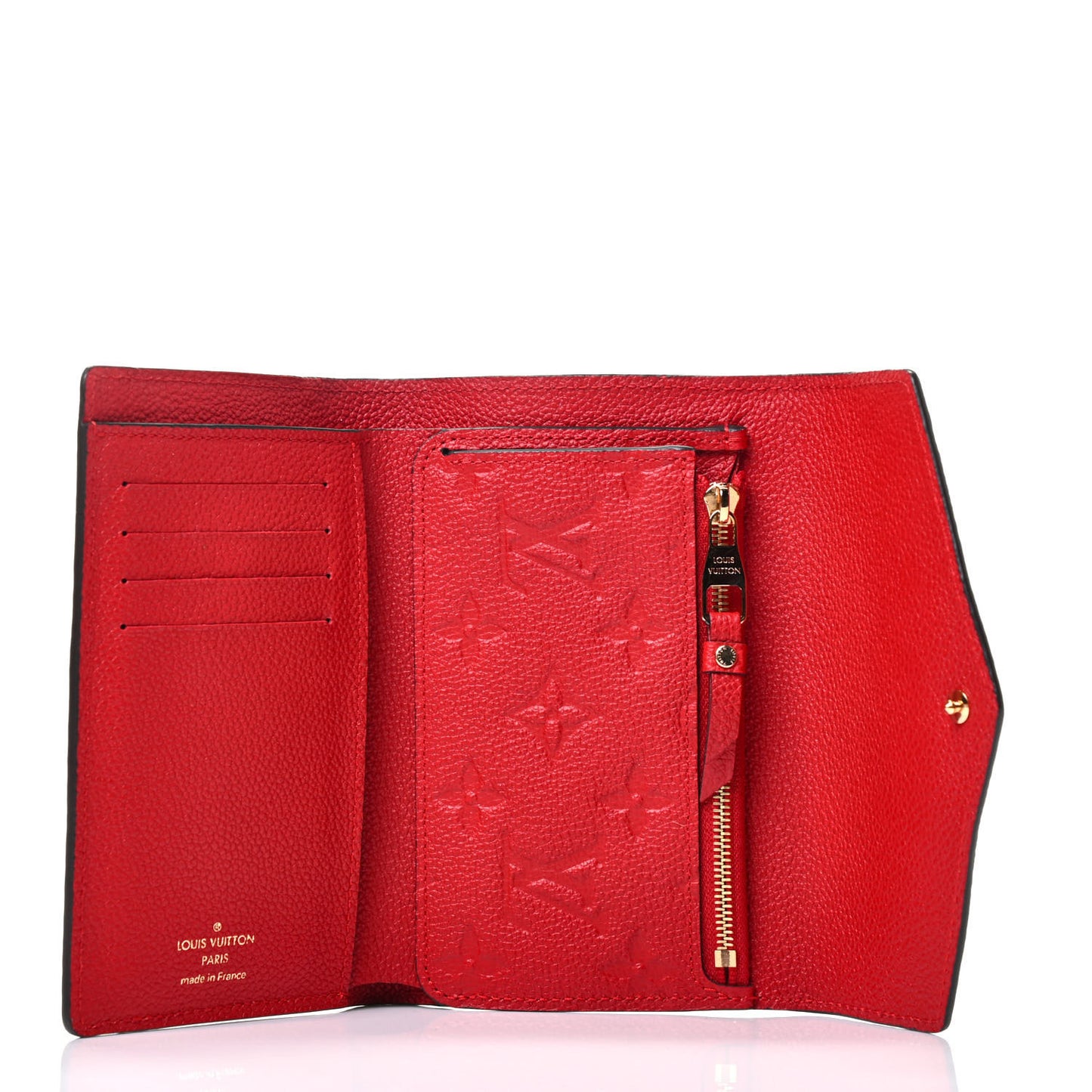 Empreinte Compact Curieuse Wallet Cherry