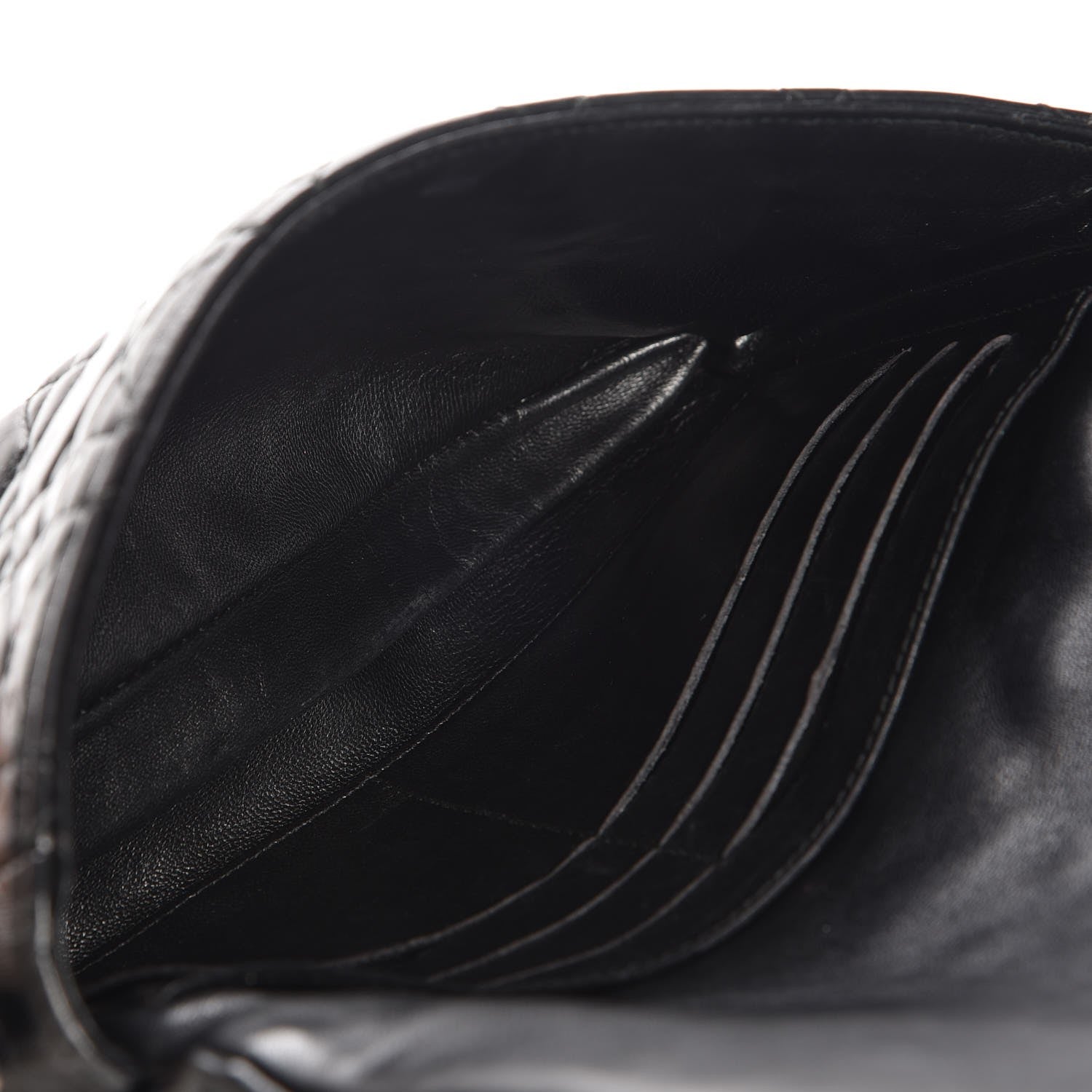 Christian Dior Lambskin Cannage Lady Dior Pochette Black 5 of 7