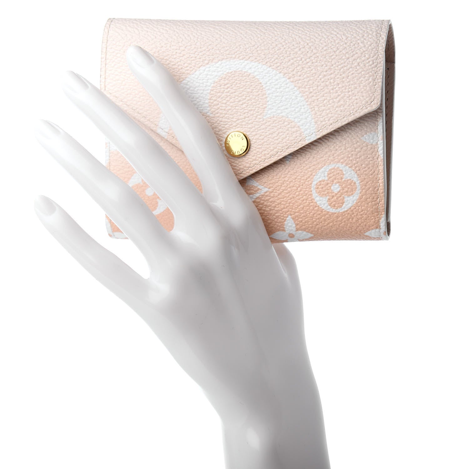 Louis Vuitton Monogram Giant By The Pool Victorine Wallet Brume 2 of 6