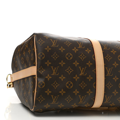 Louis Vuitton Monogram Keepall Bandouliere 50 9 of 10