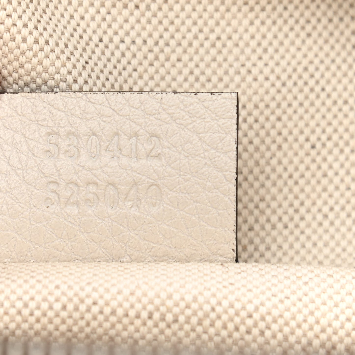 Grained Calfskin Logo Belt Bag White