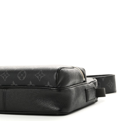 Louis Vuitton Taiga Monogram Eclipse Outdoor Messenger Black 9 of 9