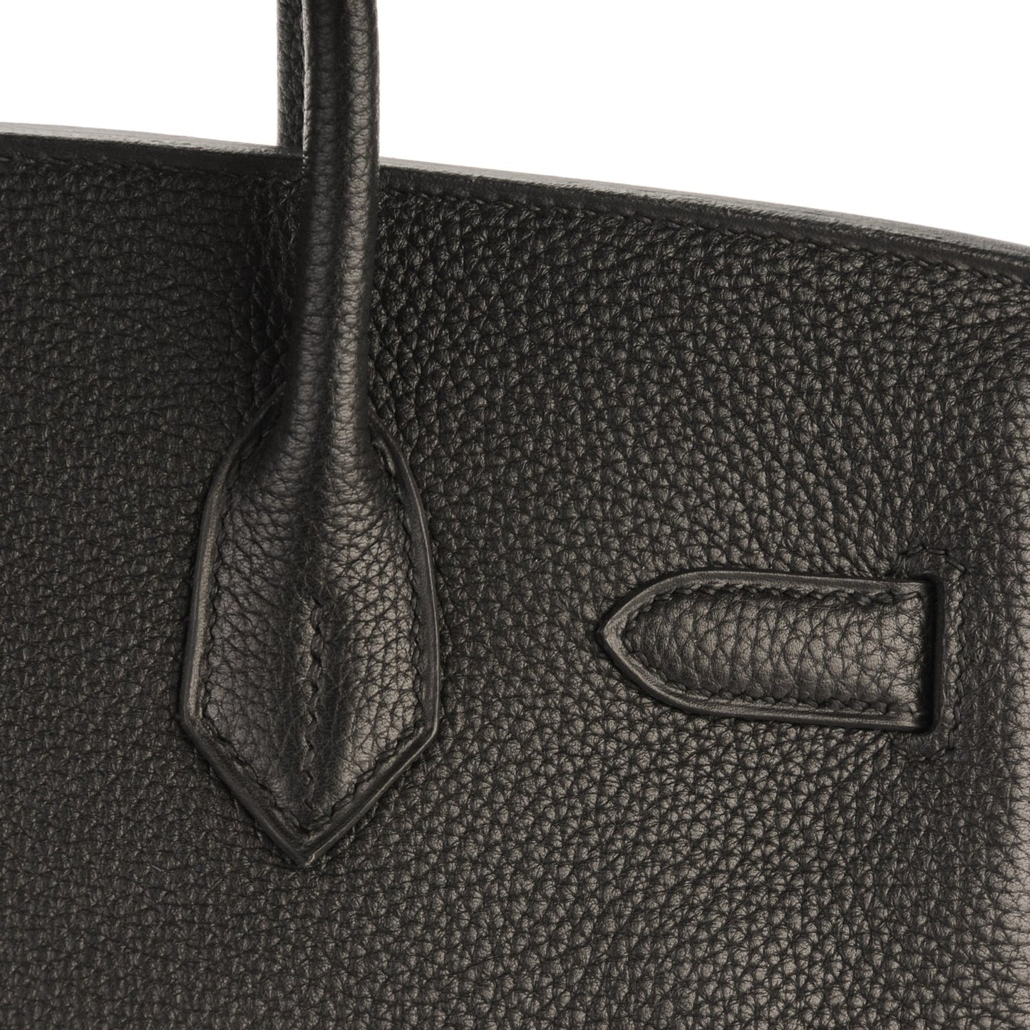 Taurillon Clemence Birkin 30 Black