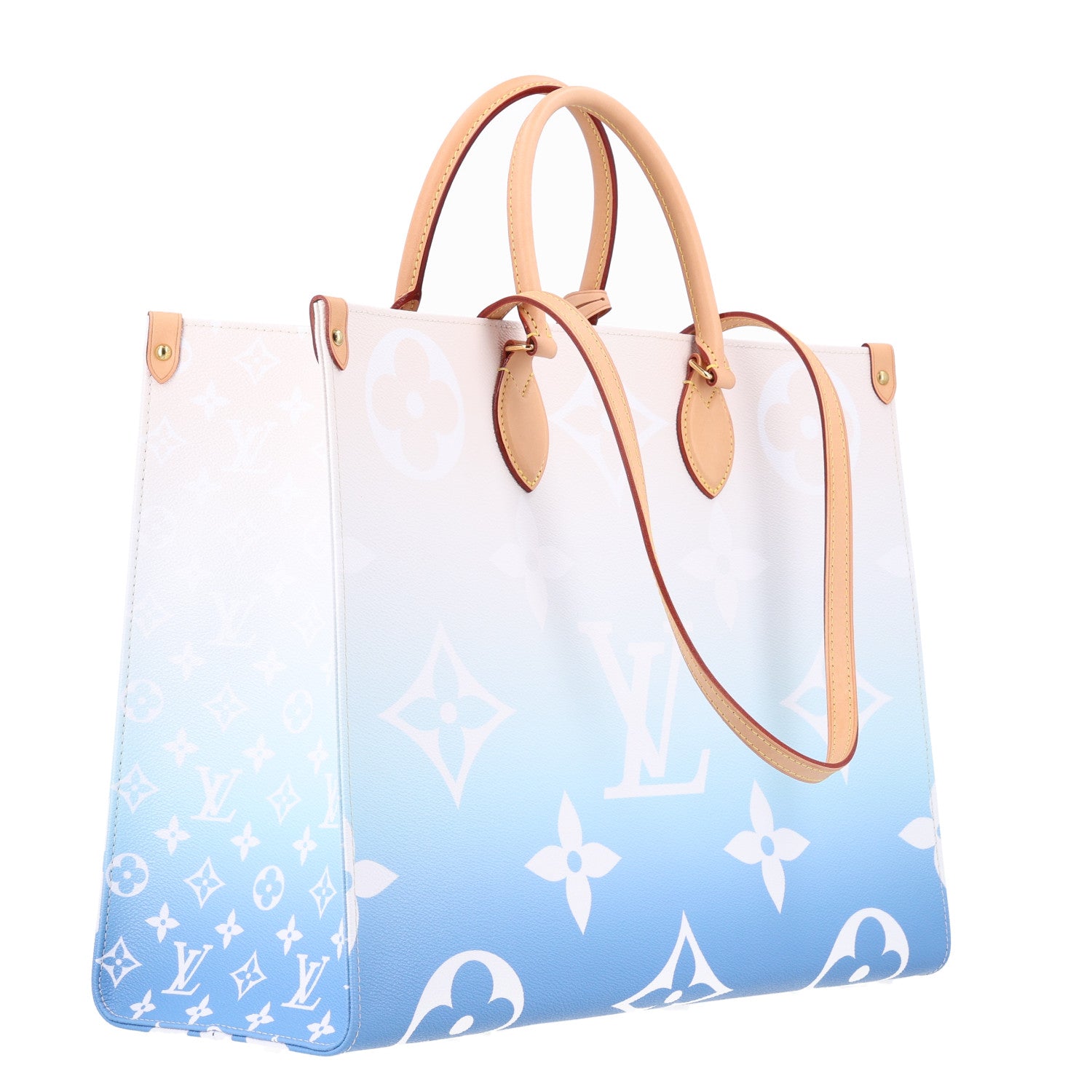 Louis Vuitton Monogram Giant By The Pool Onthego GM Blue 3 of 9