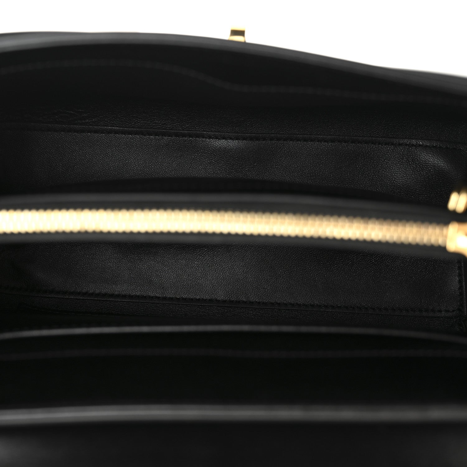 Celine Satinated Calfskin Small 16 Top Handle Bag Black 5 of 12