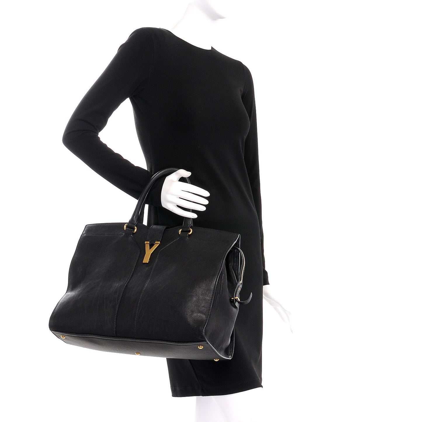 Sheepskin Large Cabas ChYc Black