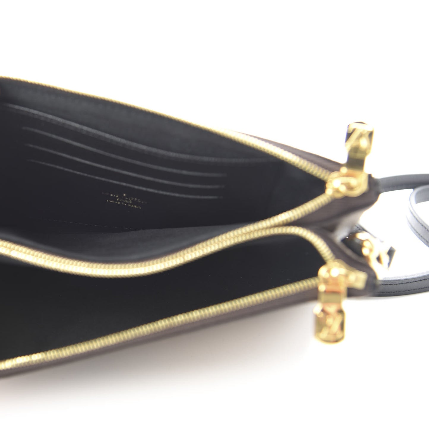 Reverse Monogram Giant Double Zip Pochette