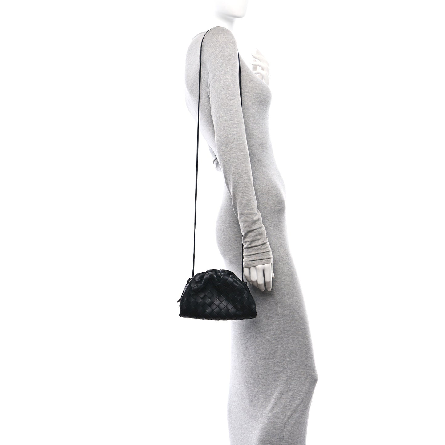 Nappa Intrecciato The Mini Pouch Black