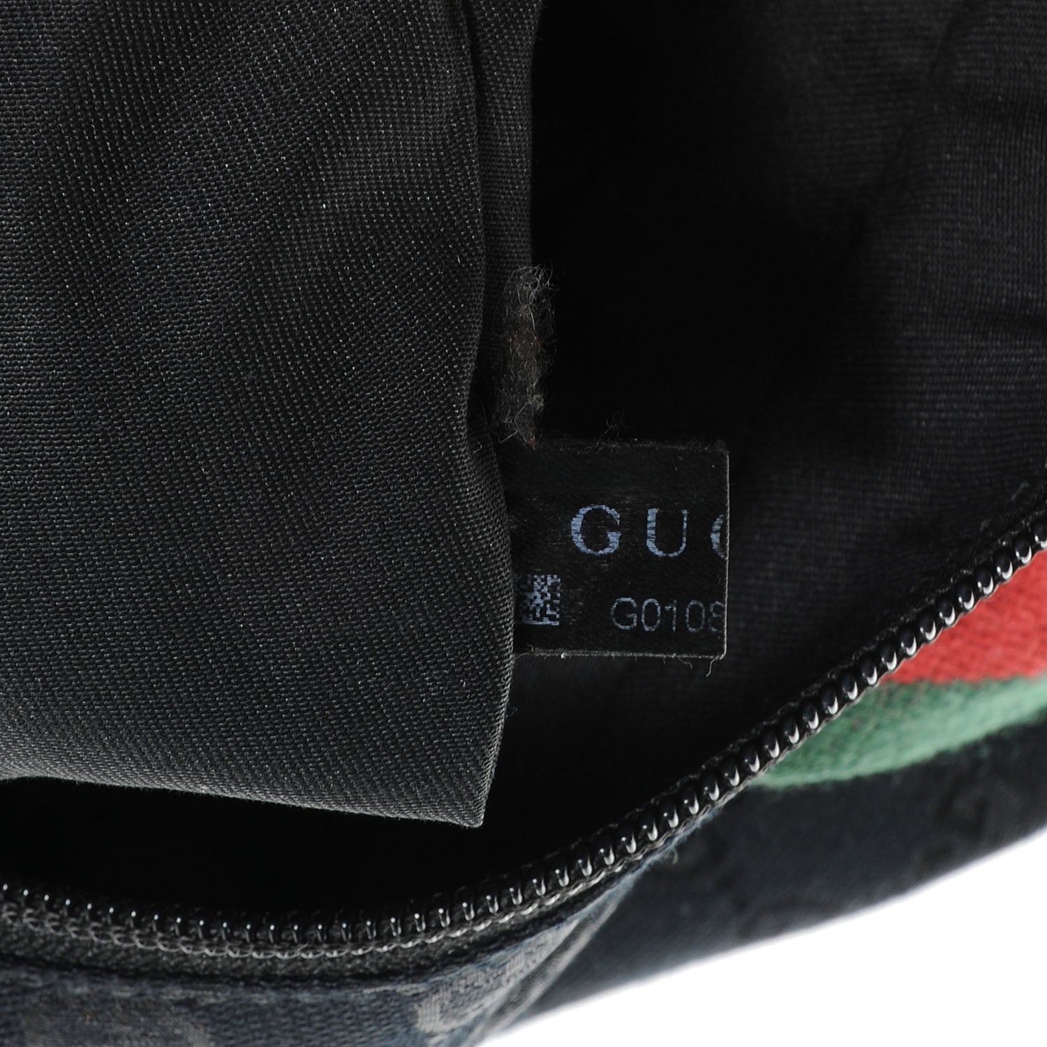 Gucci GG Monogram Large Web Handle Vertical Tote Black 7 of 9