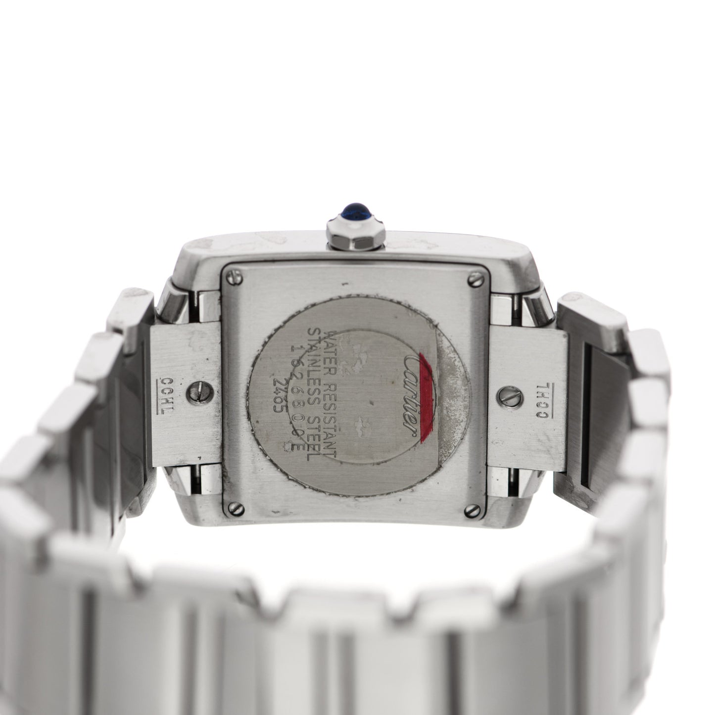 Stainless Steel 25mm Tank Francaise Quartz Watch