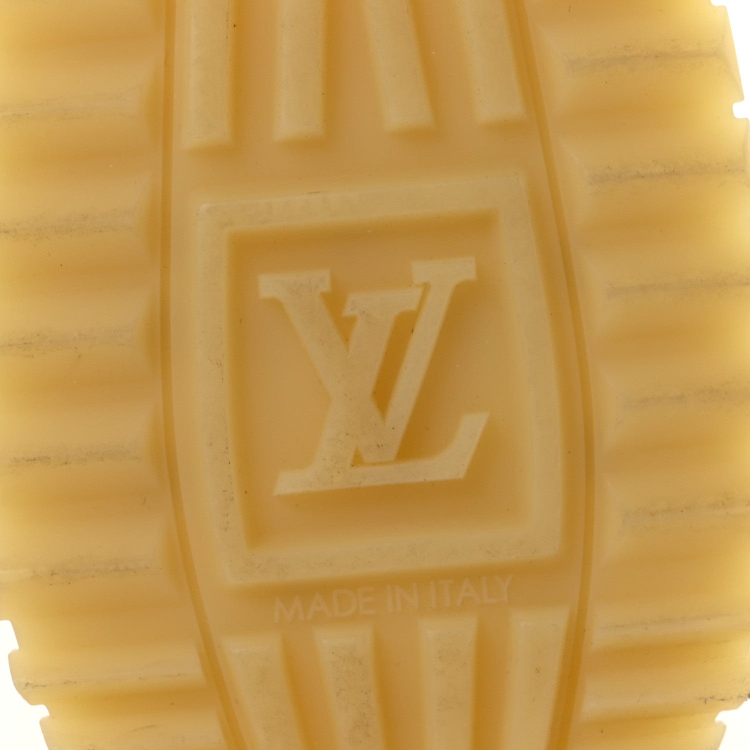 Louis Vuitton Monogram Calfskin Run Away Sneakers 40.5 Beige Gold 7 of 9